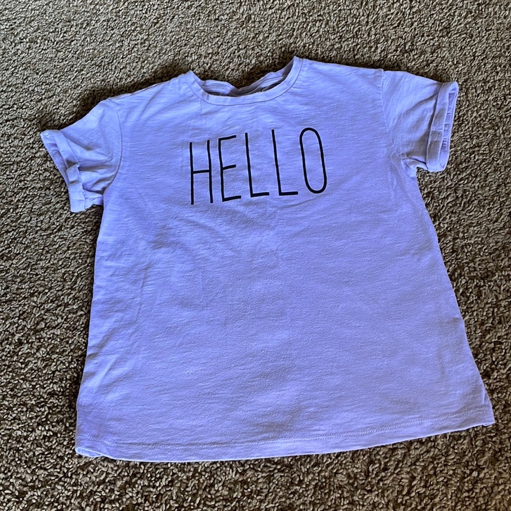 Cat and Jack “Hello” t-shirt